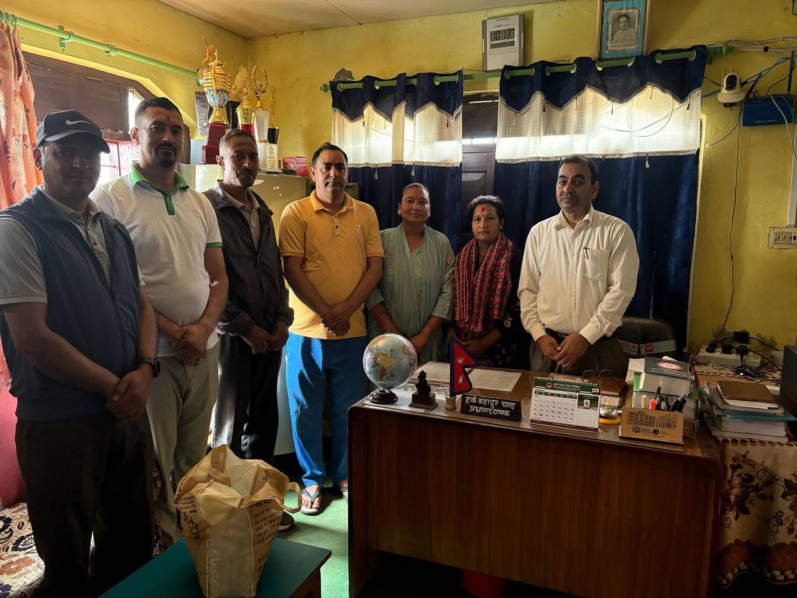 वीरेन्द्र मावि शाहीलेकको विव्यस अध्यक्षमा पार्वती भुल चयन 