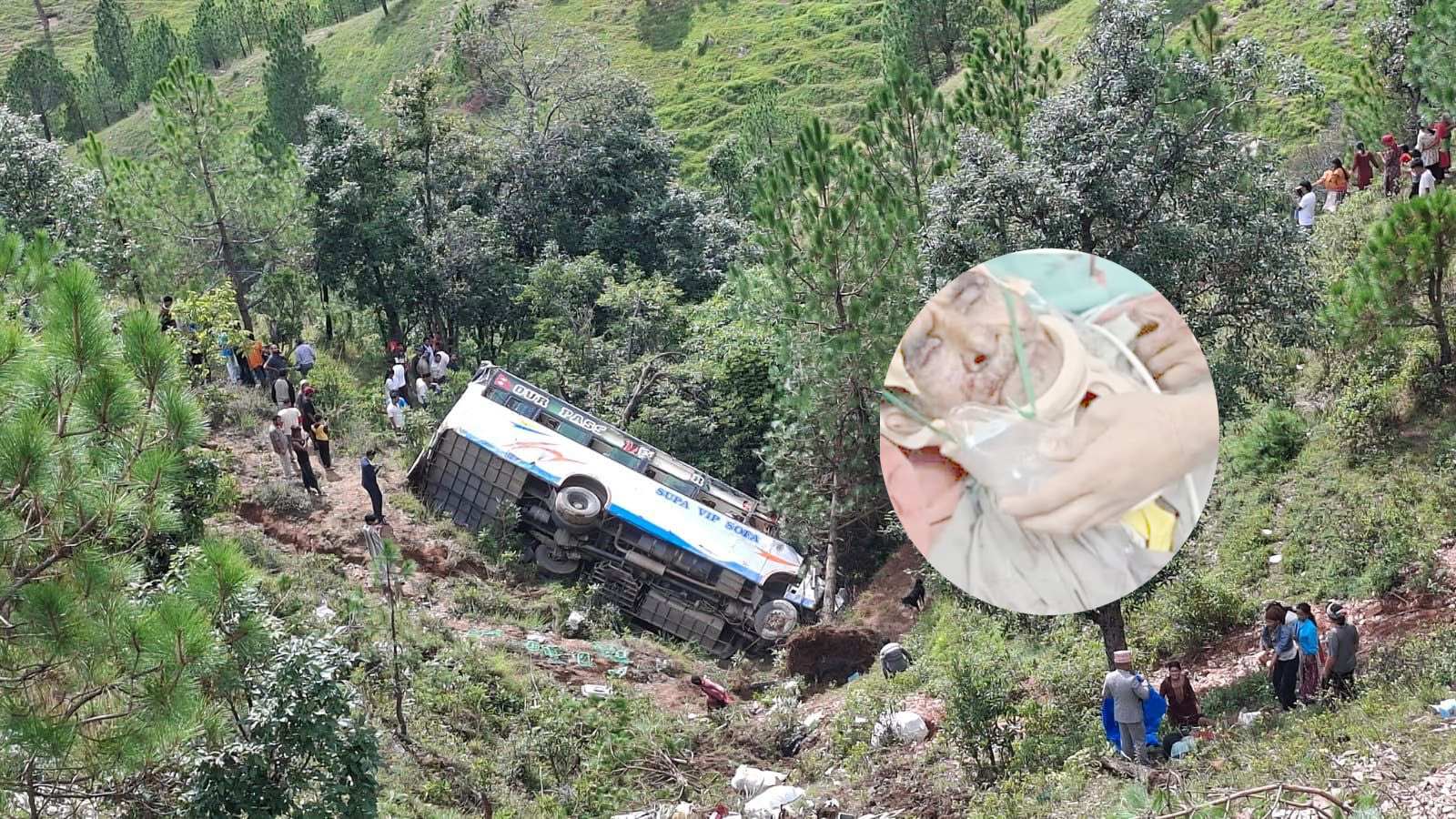 बैतडीमा  भएको बस  दुर्घटनामा गम्भिर घाईते मध्ये एक जनाको मृत्यु
