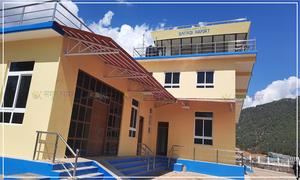 बैतडीको पाटन विमानस्थलमा करोडौँको लगानी , विमान चल्दैन 
