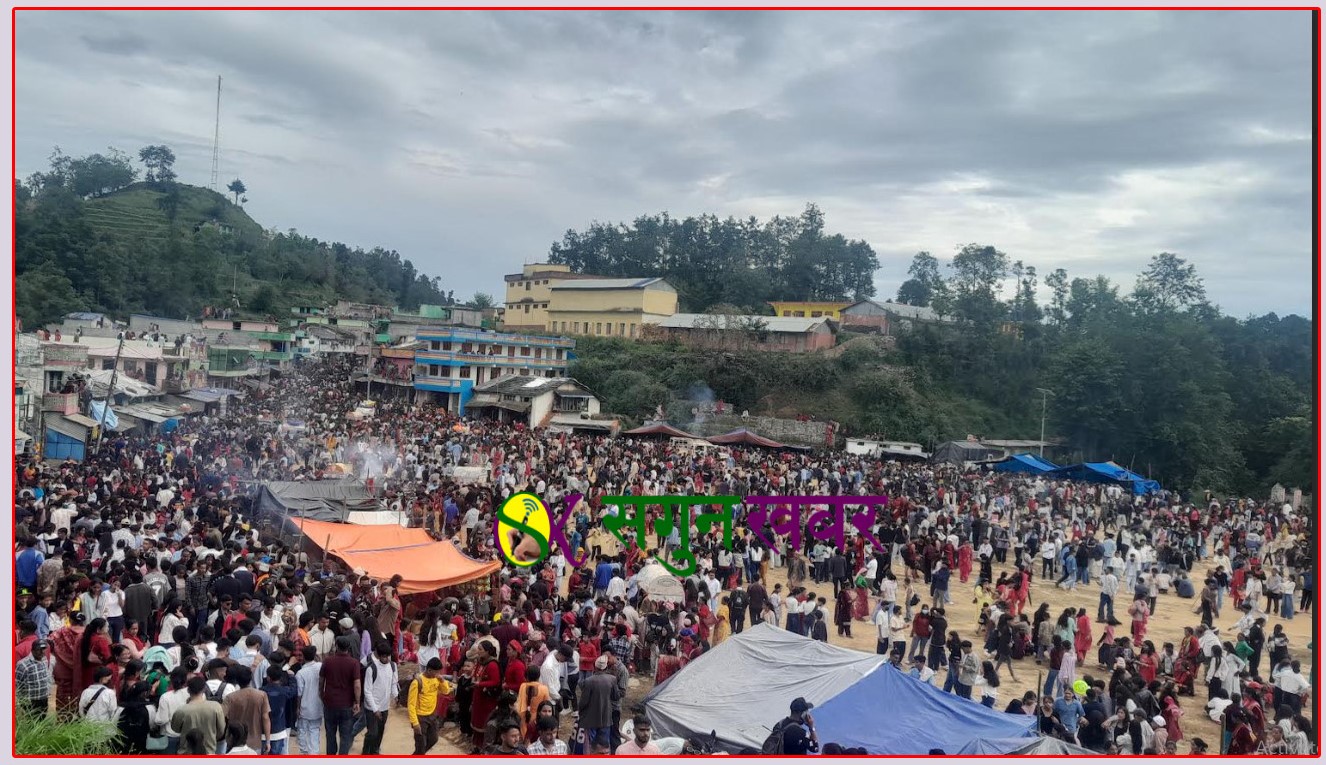 बैतडीको प्रसिद्ध निङ्गलाशैनी भगवती मन्दिरमा जात्रा सम्पन्न, चार सय बढी पशुको बलि दिइयो