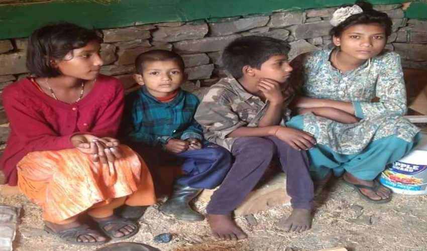 बाजुराका ४ बालबालिका भारतको सिम्लामा अलपत्र