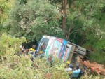 बैतडीको शाहीलेकमा बस दुर्घटना 