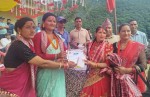 बैतडीको सुर्नयामा देउडा प्रतियोगिता : कमला साउँद उत्कृष्ट देउडीया 