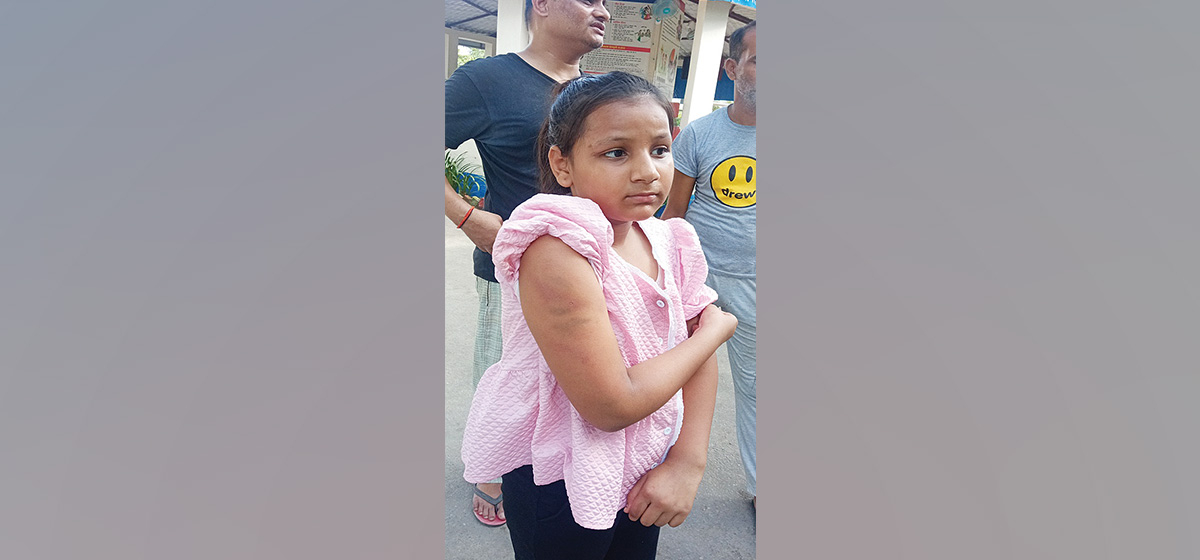होमवर्क डायरीमा अभिभावकको हस्ताक्षर नगराएको भन्दै विद्यार्थीमाथि निर्घात कुटपिट