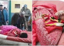 भारतीय प्रधानमन्त्री मोदीलाई कालो झण्डा देखाउने महिलामाथि गोली प्रहार