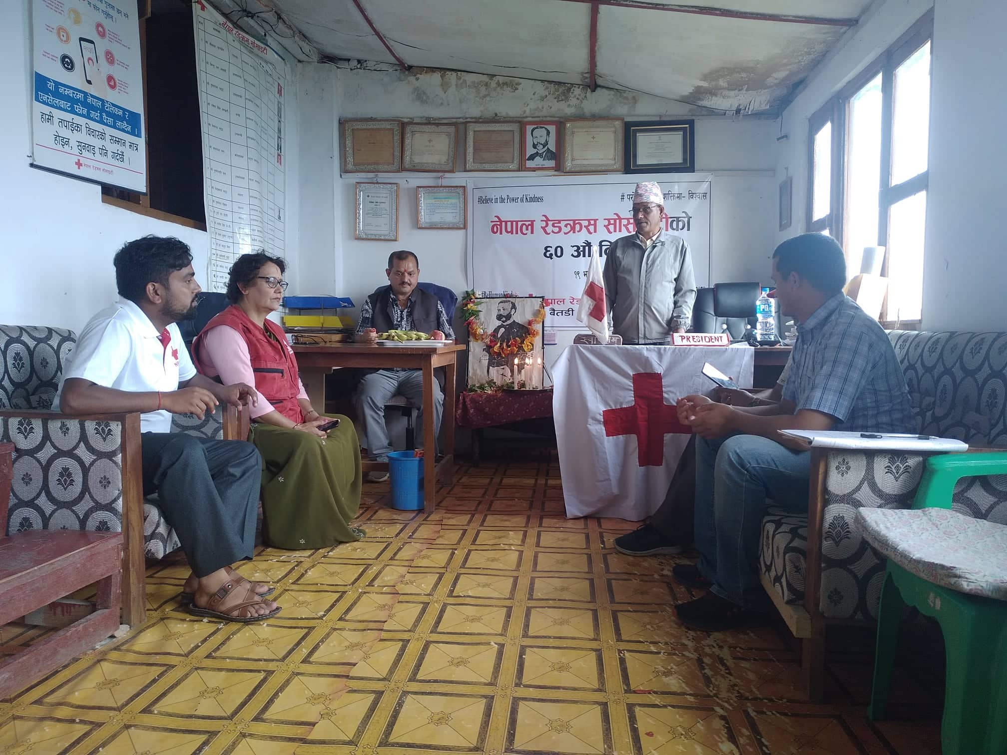 नेपाल रेडक्रस बैतडीले मनायो ६० औँ स्थापना दिवस