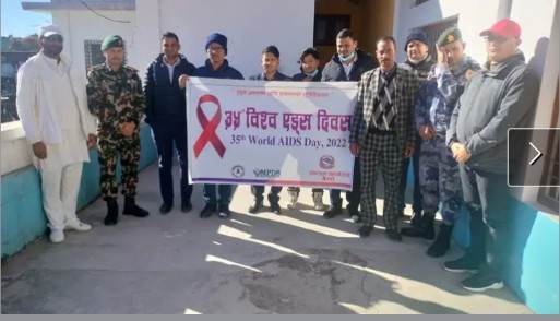 बैतडीमा पनि  मनाइयो विश्व एड्स दिवस