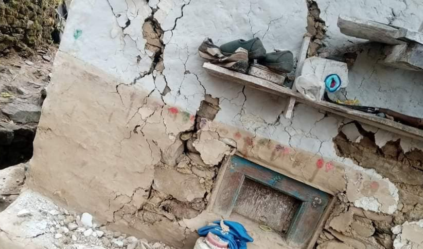 भूकम्पले ढुङ्गा खस्दा बाजुरामा एक महिलाको मृत्यु