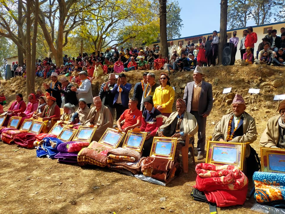 बैतडीको  पाटनमा  शहीद तथा  बेपत्ता  परिवारलाई  सम्मान