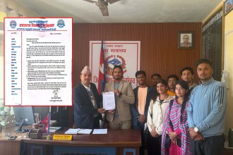 लागू औषध नियन्त्रणको माग गर्दै सिडिओलाई ज्ञापन पत्र 