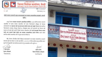 बैतडीमा दोहोरो मतदाता नामावली हटाइयो,असोज १८ गतेसम्म दाबी विरोध गर्न सकिने 