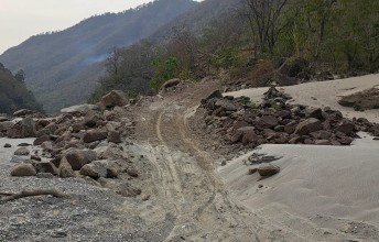 शिवनाथको खैरानीघाटसम्म सडक पुग्यो 