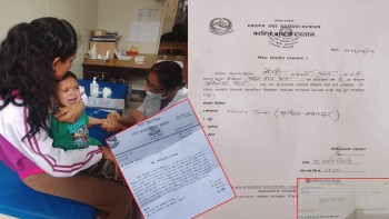 मिर्गौलाको क्यान्सरबाट थलिएका २ वर्षीय बालक अभिषेकको उपचारमा आर्थिक अभाव