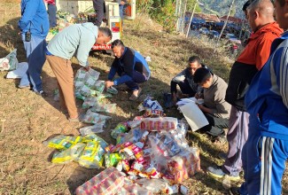 पाटनमा बजार अनुगमन : ४५ हजार बराबरको अखाद्य सामग्री नष्ट 