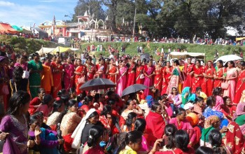 बैतडीको प्रसिद्ध निङ्गलाशैनी भगवती मन्दिरमा जात्रा शुरु 