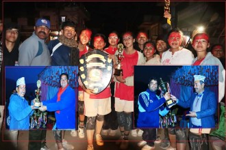 पाटन नगरस्तरीय रनिङ शिल्डको उपाधी कृष्ण माविलाई