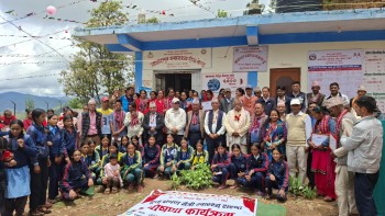 बैतडीको आधारभूत स्वास्थ्य केन्द्र टकरे पूर्ण पोषणमैत्री स्वास्थ्य संस्था घोषणा 