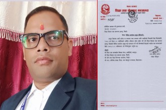शिक्षा विकास तथा समन्वय इकाइ बैतडीको निमित्त कार्यालय प्रमुखमा शर्मा 