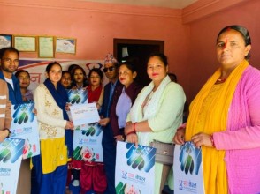 सन नेपाल लाइफ इन्स्योरेन्सद्वारा मृत्यु दाबी भुक्तानी 
