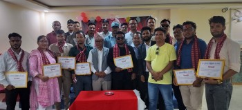 अनलाइन टिभी पत्रकार संघ कैलालीको अध्यक्षमा साउँद चयन 