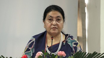 पूर्वराष्ट्रपति भण्डारी एमालेको वरिष्ठ नेता चयन