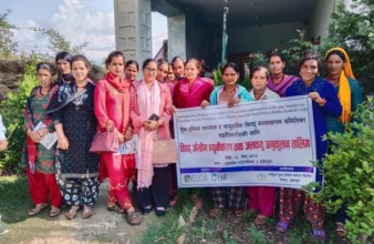 विपद् जोखिम न्युनीकरण तथा जलवायु अनुकुलन सम्बन्धि तालिम सुरु 