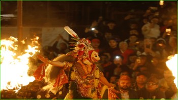 कार्तिक नाचमा देखाइयो नृसिंह अवतारको गाथा