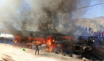 बाजुरा सदरमुकाम मार्तडीमा आगलागी, करोडौं रुपैयाको क्षति 