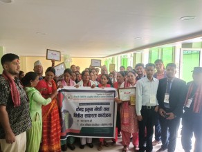 दार्चुलाको शैल्यशिखरमा नेरुडे मिर्मिरे लघुबित्तको बित्तीय साक्षरता कार्यक्रम सम्पन्न 