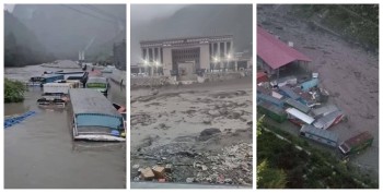 रसुवा बाढी अपडेट  : नौ जनाको शव फेला, १९ जना अझै बेपत्ता