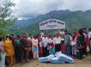 सेटीगाउँ क्याम्पसको स्ववियुले गर्यो सेनेटरी प्याड वितरण 