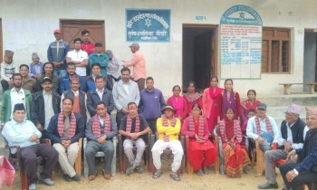 उदयदेव मावि पालिगडाको विव्यस अध्यक्षमा साउद चयन 