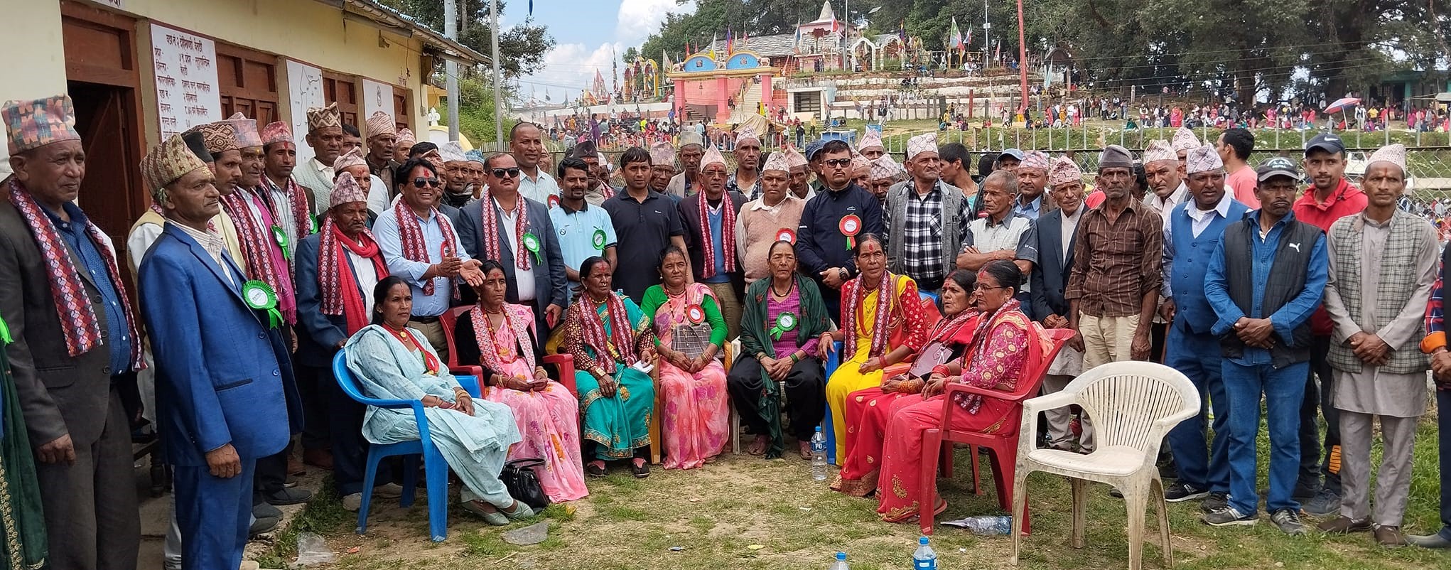 बैतडीको देहीमाण्डौंमा लागेको ठुली जातमा १८ जना देउडीया सम्मानित