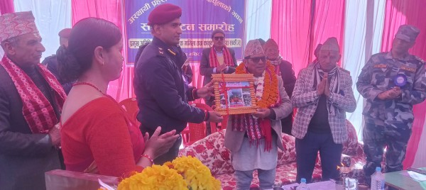 दार्चुलाको लेकममा अस्थायी प्रहरी पोष्टको नयाँ भवन उद्दघाटन 