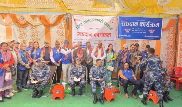 बिष्ट कल्याणकारी समाजको रक्तदान कार्यक्रममा ५६ पिन्ट रगत सङ्कलन