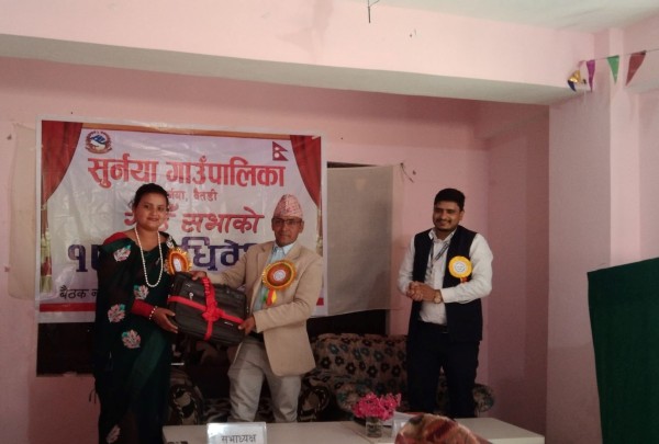 सुर्नया गाउँपालिकाको बजेट सर्वसम्मत पारित