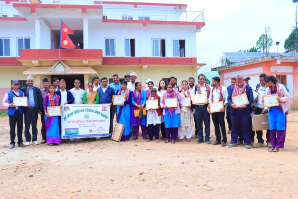 बैतडीको मेलौली पूर्ण खोप सुनिश्चित नगरपालिका घोषणा