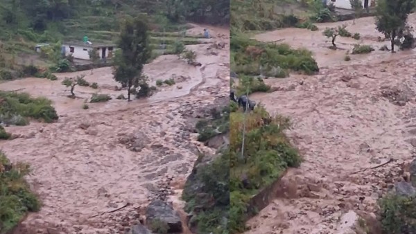 बैतडीको सुर्नयामा रातापानी पहिरोको कहर : २० भन्दा बढी घरपरिवार जोखिममा