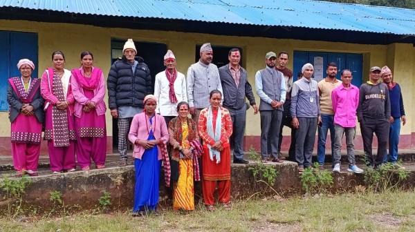 वासुदेव आवि तडीगाउँको विव्यस अध्यक्षमा धर्मानन्द भट्ट चयन 