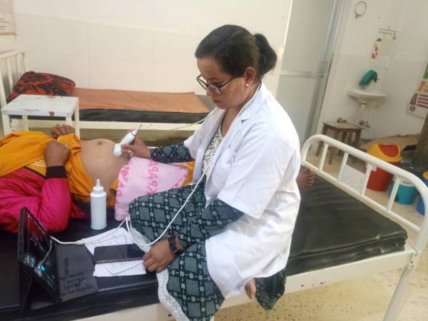 सुर्नयाका स्वास्थ्य संस्थाहरुमा अल्ट्रासाउण्ड शिविर सञ्चालन, १सय १५ जनाले सेवा लिए