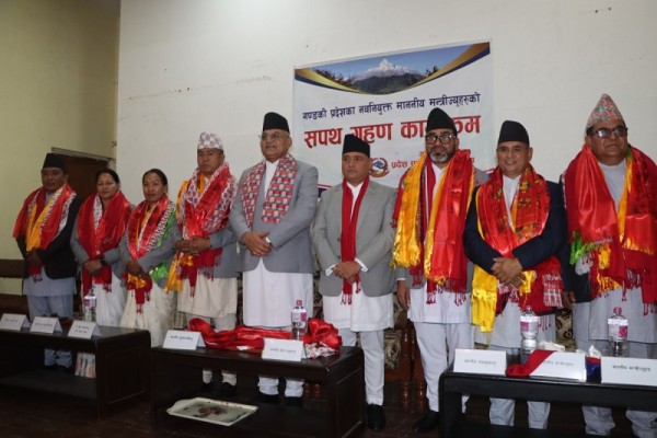 गण्डकीमा मन्त्रिपरिषद् पुनर्गठन,  कांग्रेस र एमालेबीच बराबरी भागबण्डा