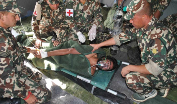 बडीमालिकामा सेनाको शिविर : ८६६ जनाको स्वास्थ्य उपचार