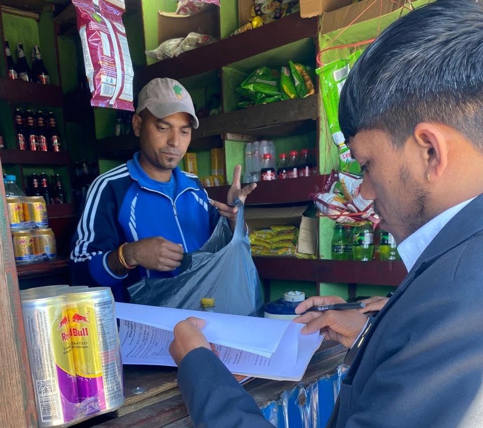 बैतडीको खोड्पेमा बजार अनुगमन 