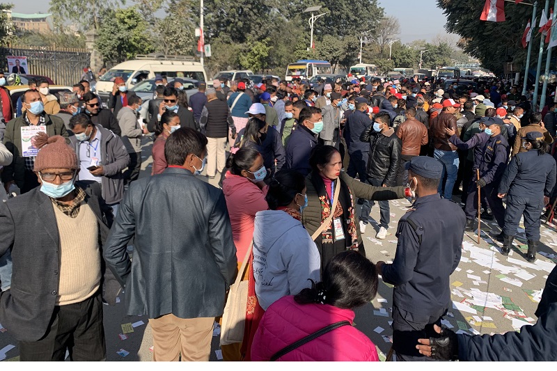 कांग्रेसको नयाँ नेतृत्वको लागि मतदान सुरु, सुरक्षा व्यवस्था कडा