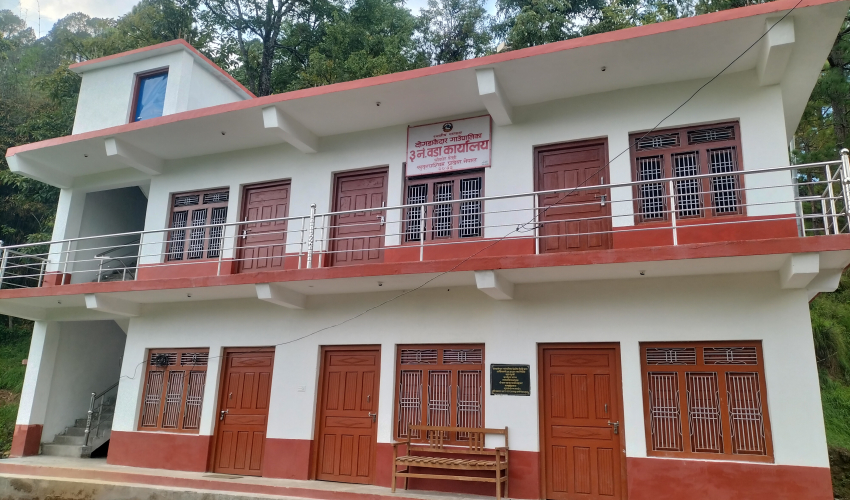 बैतडीको दोगडाकेदारका ६ ओटा वडामा नयाँ भवन निर्माण 