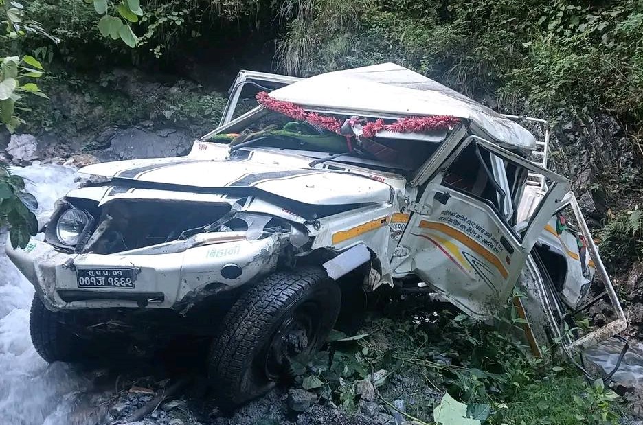 दार्चुलामा जिप दुर्घटना हुँदा एकजनाको मृत्यु