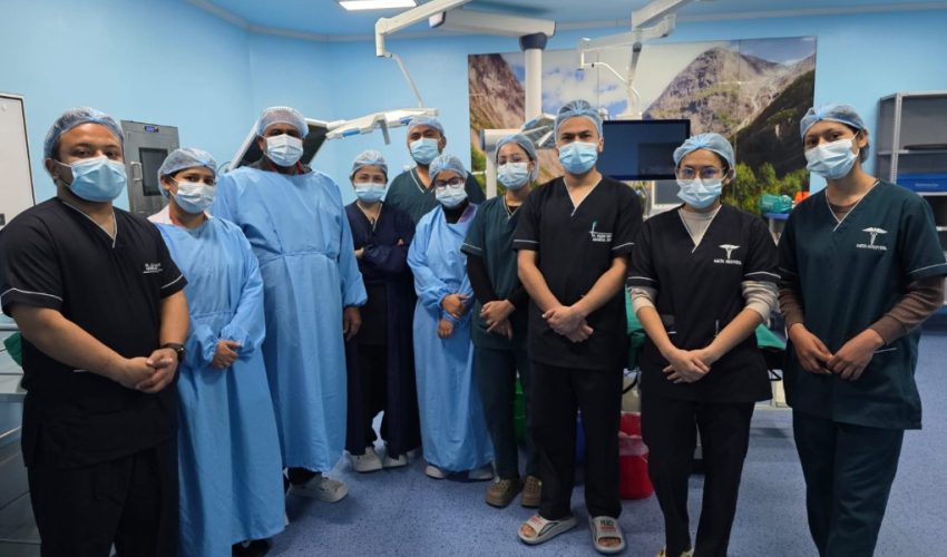 गेटा अस्पतालमा मोडुलर शल्यक्रिया कक्षबाट शल्यक्रिया सेवा शुरु 