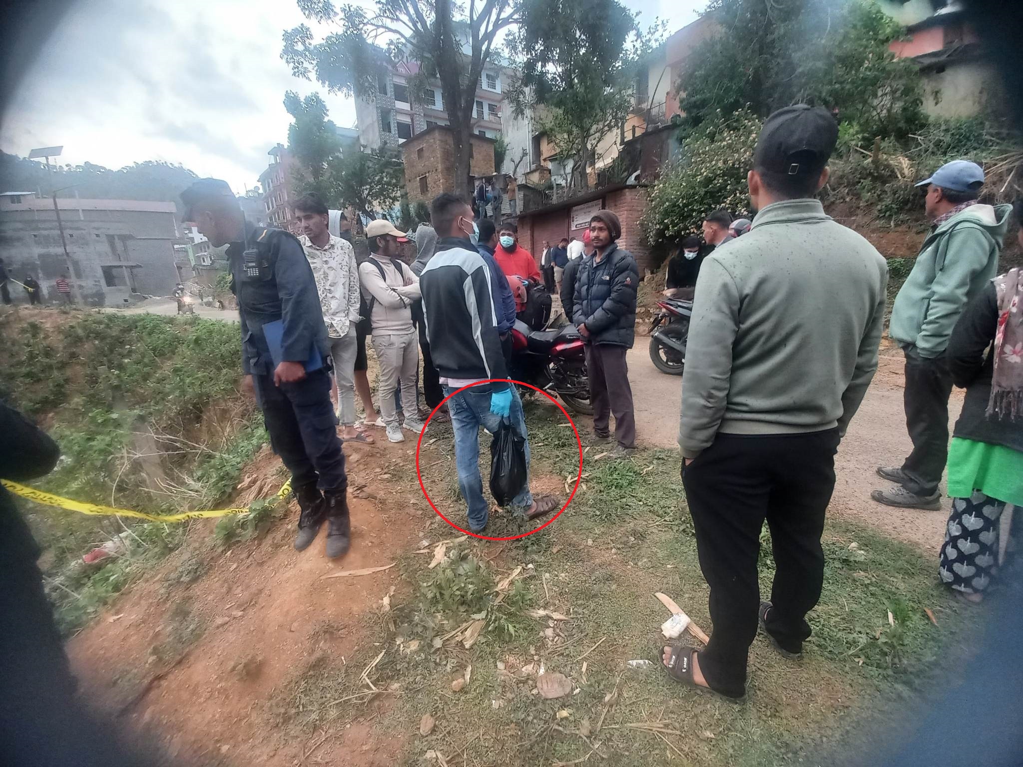 गिट्टीमा भेटिएको मान्छेको टाउको परीक्षणका लागि अस्पतालमा, अनुसन्धान गर्दै प्रहरी