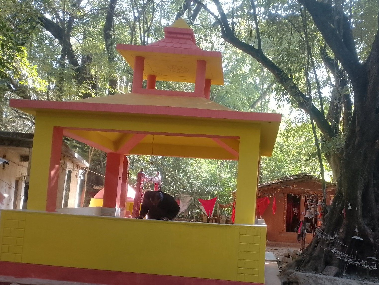 पञ्ज्युनयाँको मसानी मन्दिरमा हवनकुण्ड निर्माण कार्य सम्पन्न