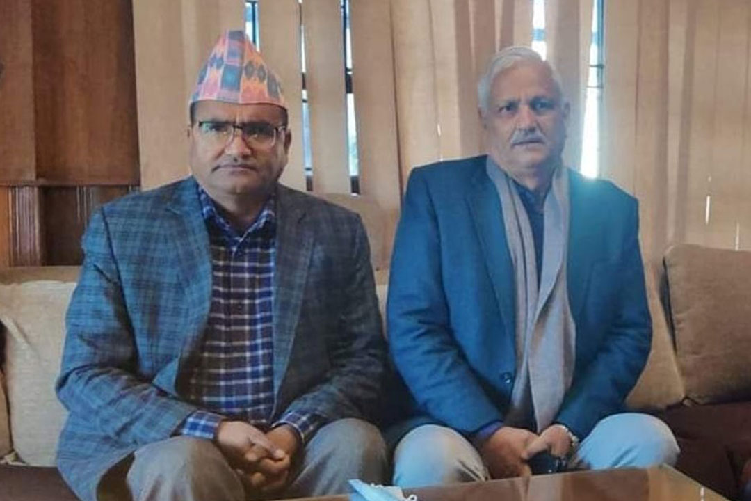 एमाले र माओवादीका सुदूरपश्चिम इन्चार्जबीच भेटवार्ता 